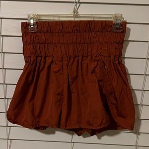 Auburn Orange Free People shorts